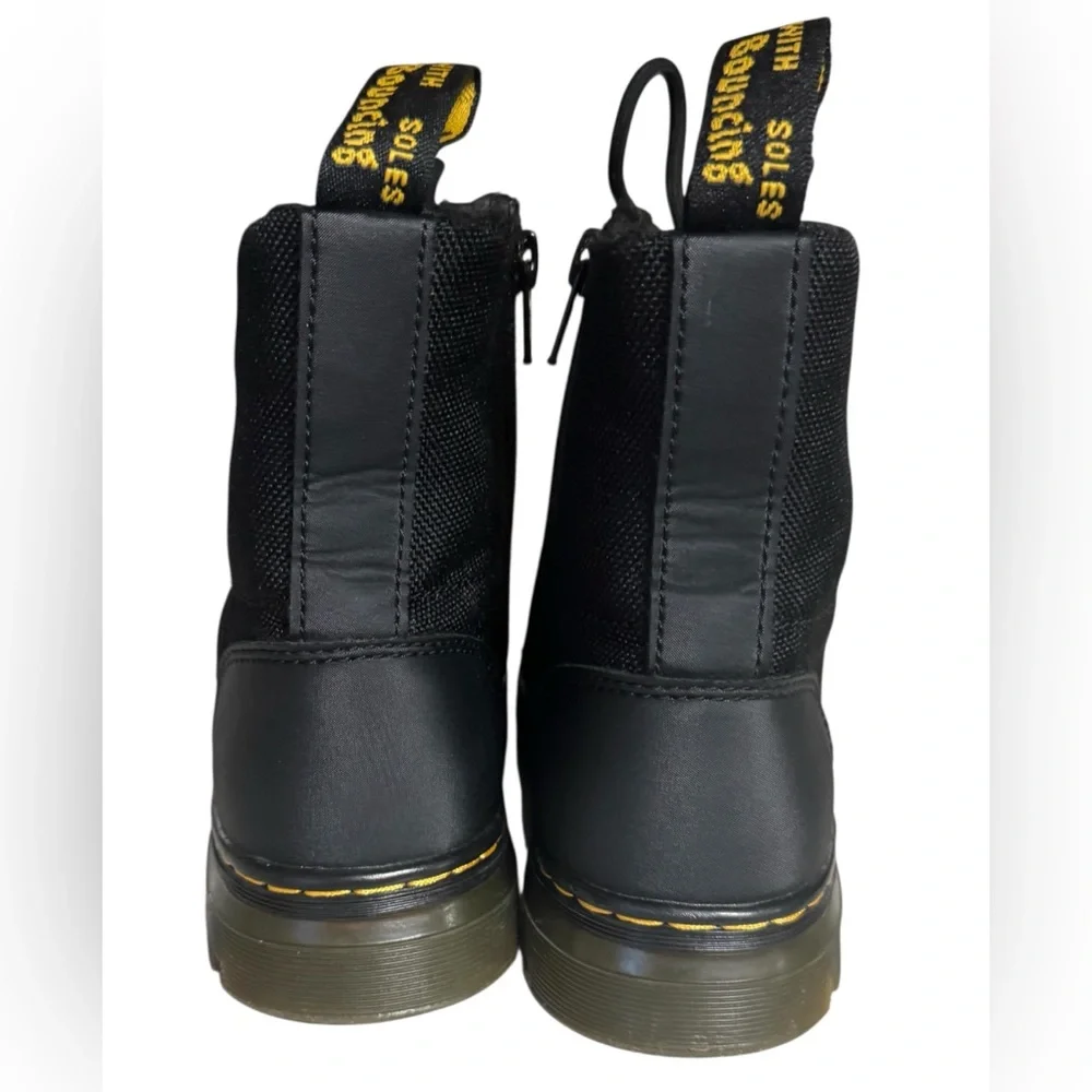 EUC Dr. Martens JUNIOR COMBS EXTRA TOUGH POLY CASUAL BOOTS SZ 4